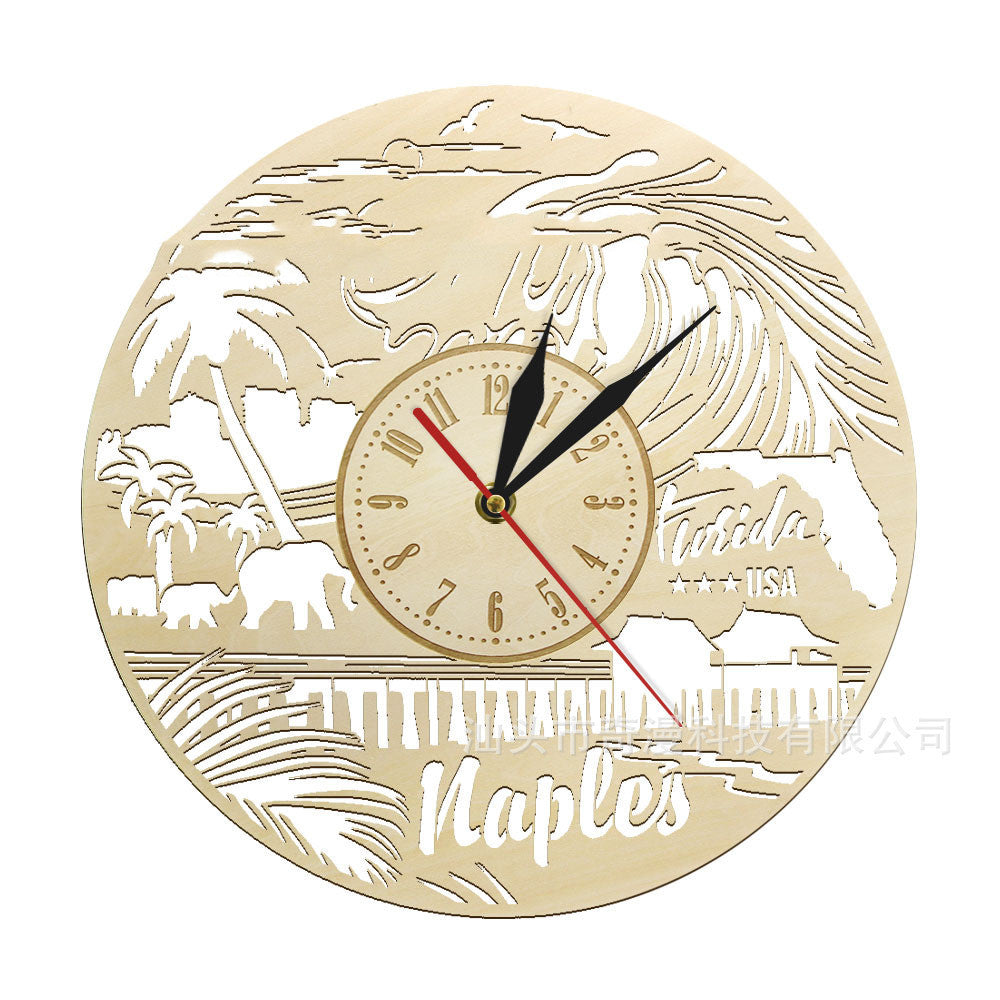 Wooden Wall Clock Modern Wall Clock