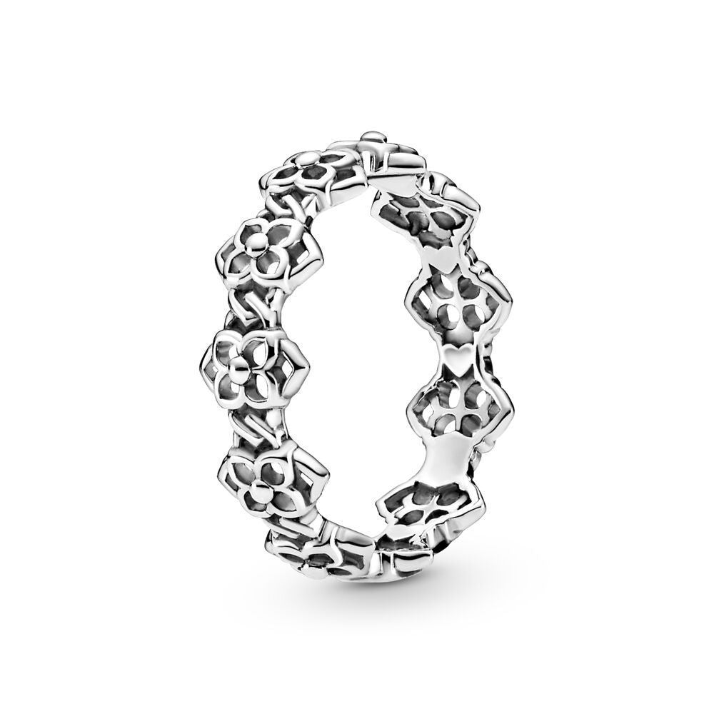 New Product Rose Wreath Ring Full Of Diamonds