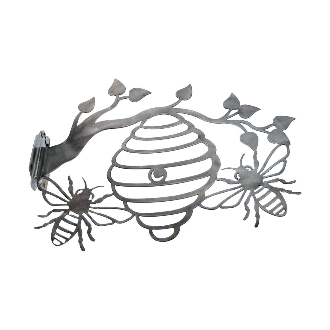 Bee Silhouette Wrought Iron Style Home Decoration