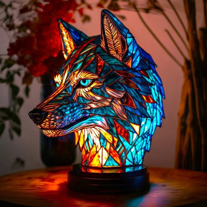 2024 3D Colored Animal Light Desk Lamp Animal Series Decorative Night Light Animal Elephant Owl Cat Vintage Table Lamp Home Decoration