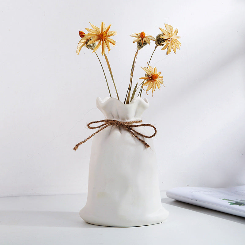 Simple Country Ceramic Vase Home Decoration Ornaments