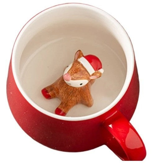 Creative Christmas Gift Ceramic Water Cup