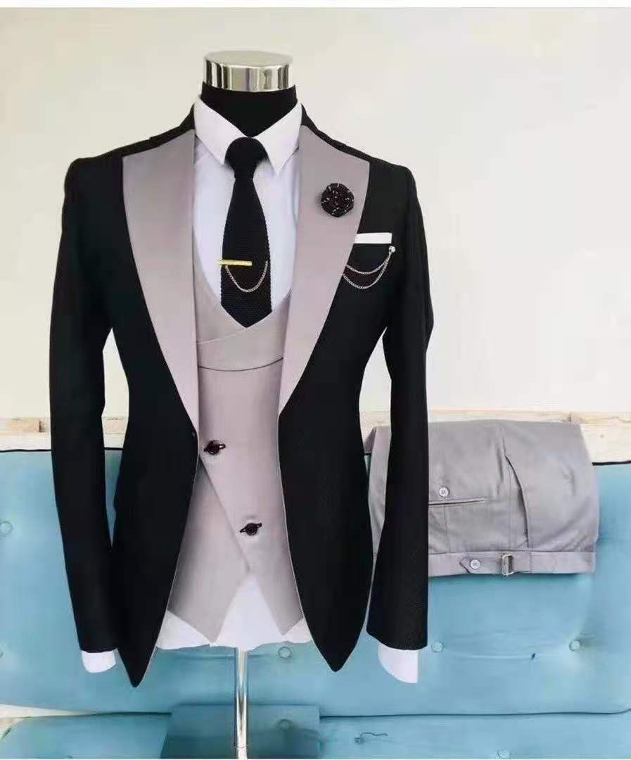 Two-piece wedding formal suit for the groom