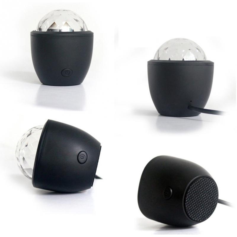 led crystal magic ball light