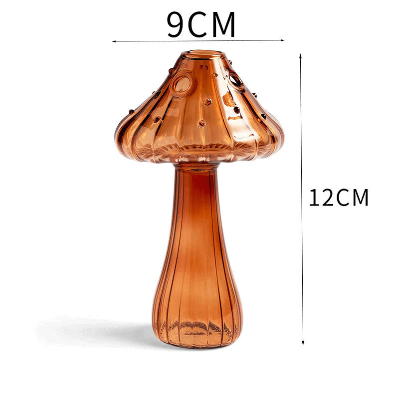 Mushroom Aromatherapy Bottle Tabletop Hydroponic Planter