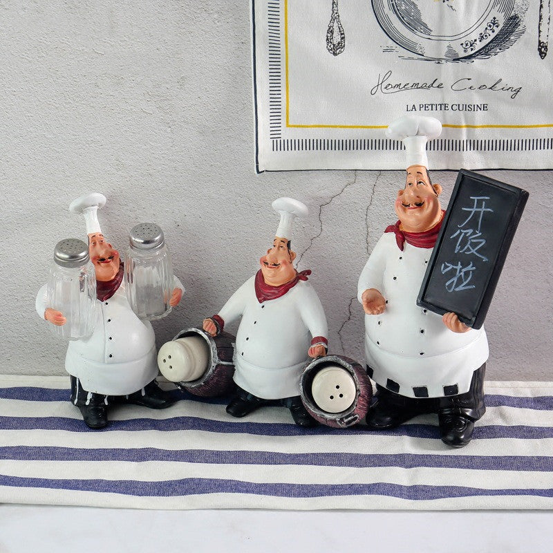 Cute American Country Retro Chef's Home Decoration