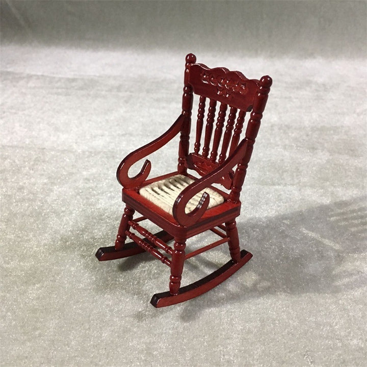 Furniture Model Food Game Knitting Rocking Chair