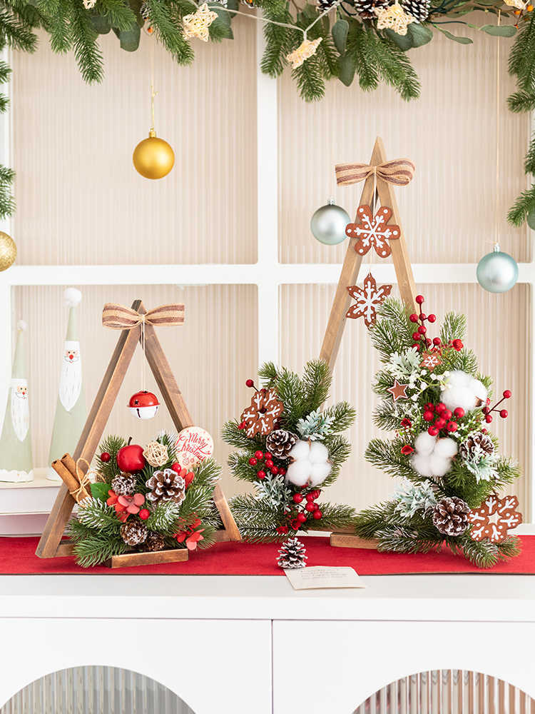 Atmosphere Flower Christmas Decoration Tree Lamp Decoration