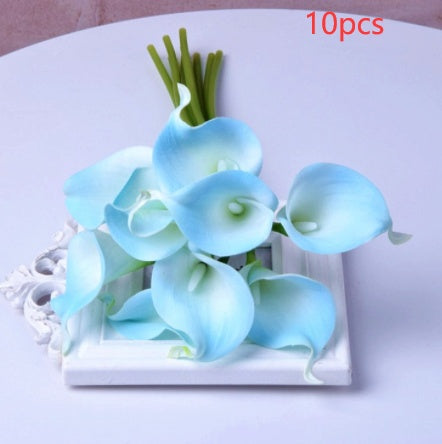 Mini Calla Flower For Home Table Decoration