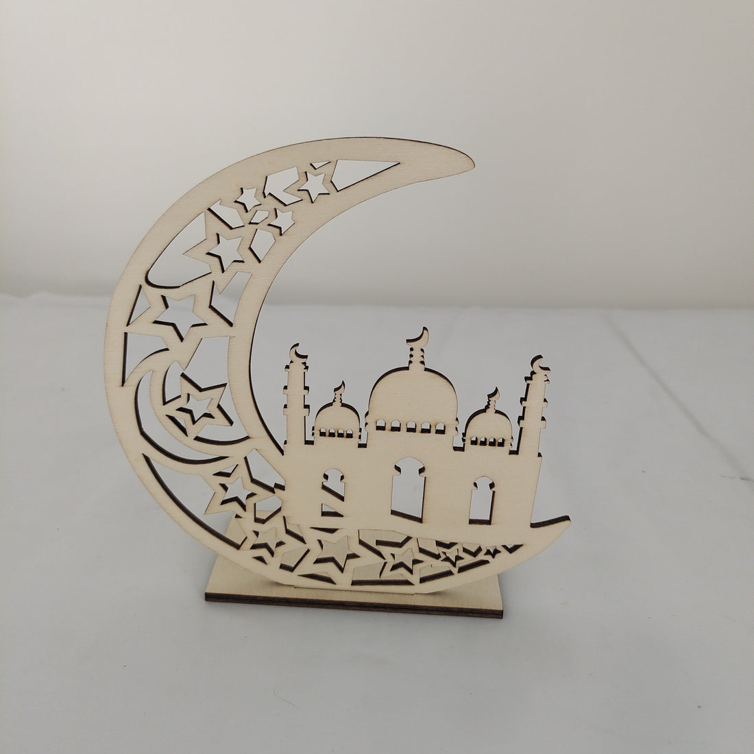 Wooden Craftwork Decoration Creative Home DIY Moon