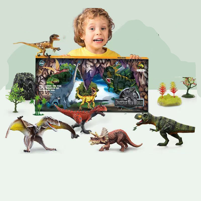 Static Dinosaur Tyrannosaurus Ancient Model Gift Box