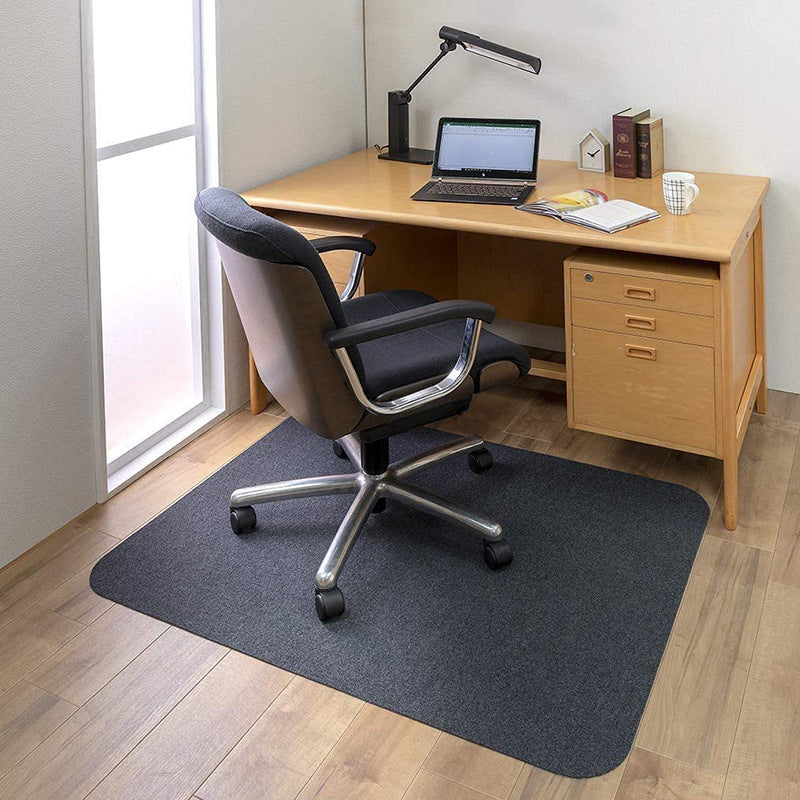 Office Chair Pad Carpet Waterproof Non-slip Floor Protection Floor Mat Glue-free Self-adhesive PVC Foot Mat