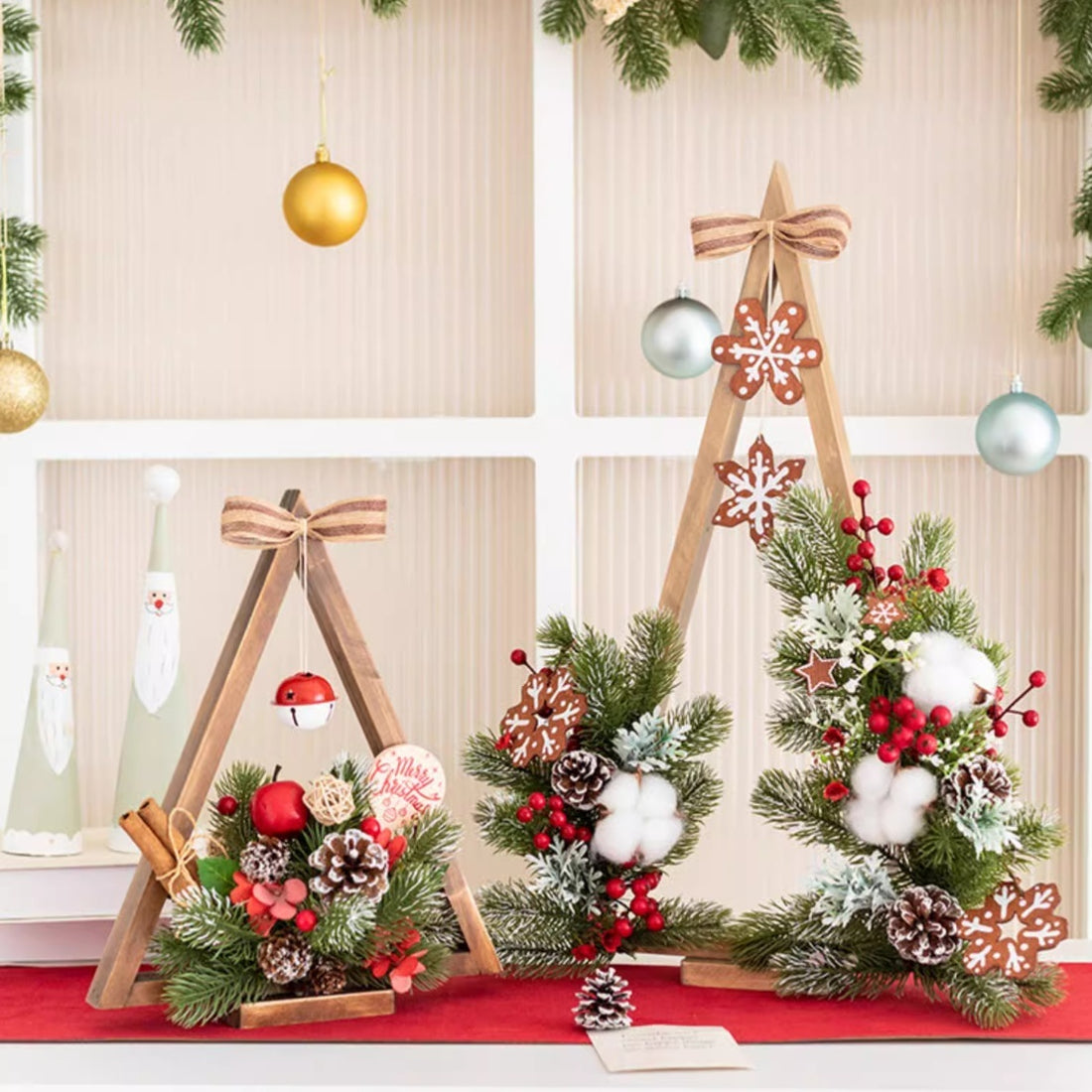 Atmosphere Flower Christmas Decoration Tree Lamp Decoration