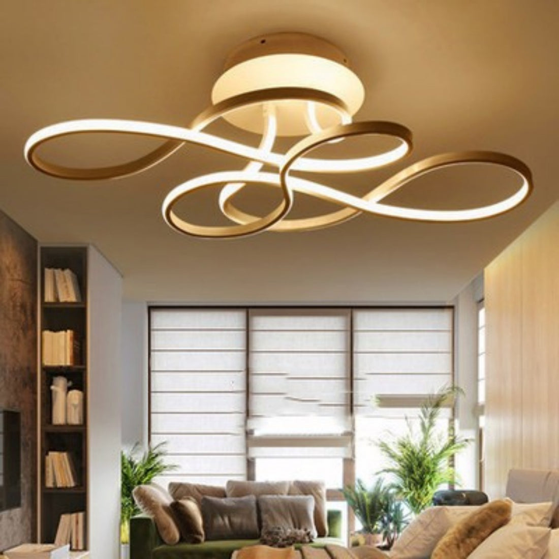 Minimally Modern Irregular Living Room Light