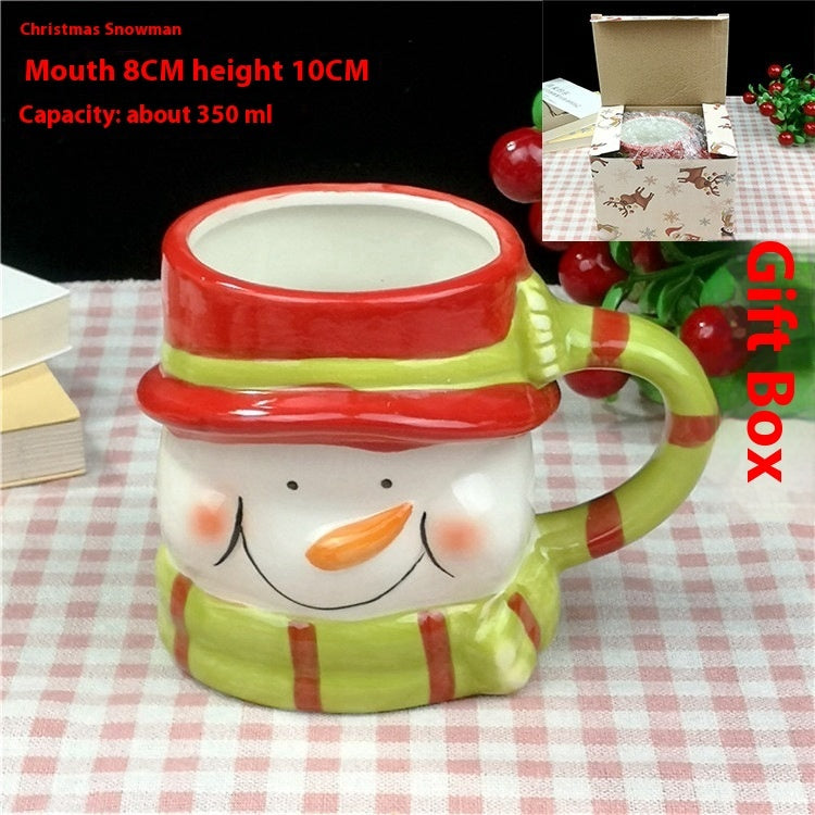 Creative Christmas Gift Ceramic Water Cup