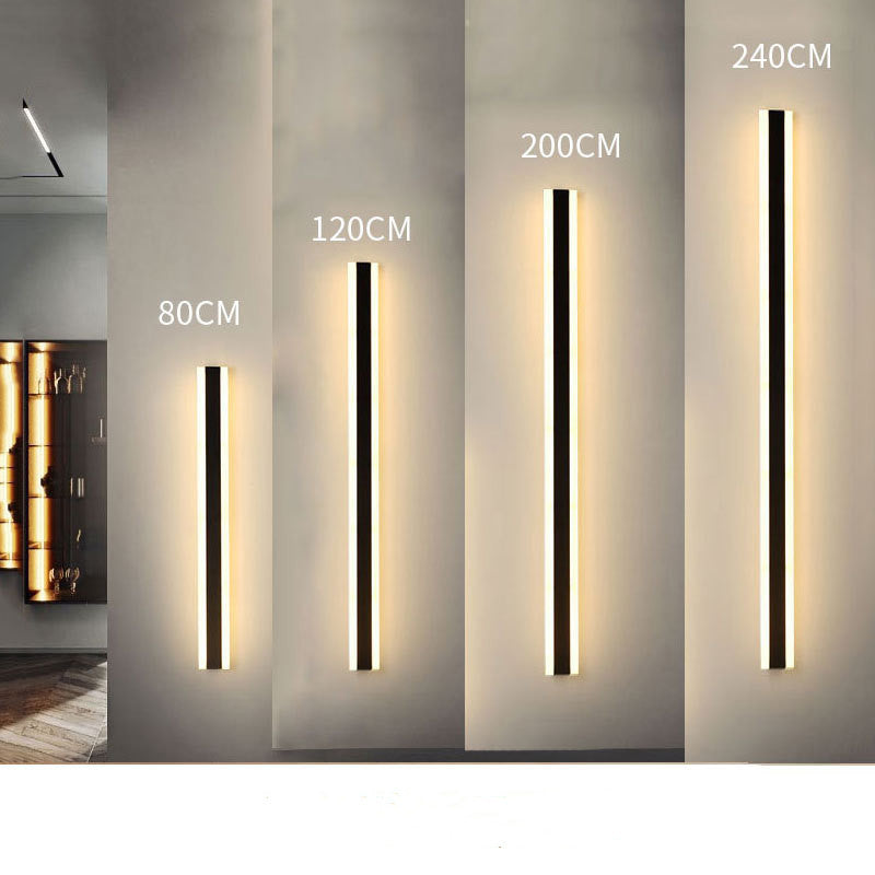 Minimalist long led wall lamp Decoration Light