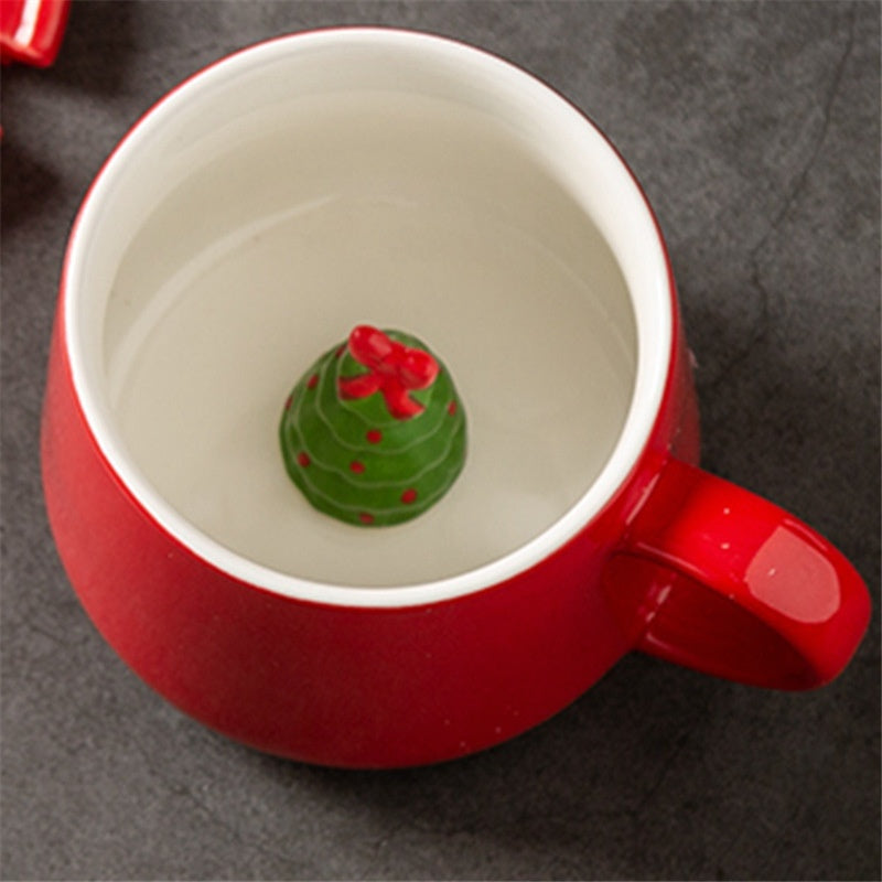 Creative Christmas Gift Ceramic Water Cup