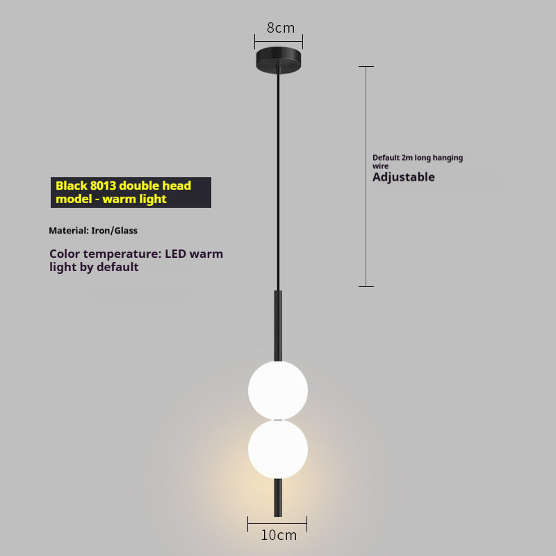 Bedside Suspension Wire For Ceiling Lamp Counter Long Fish Line Light