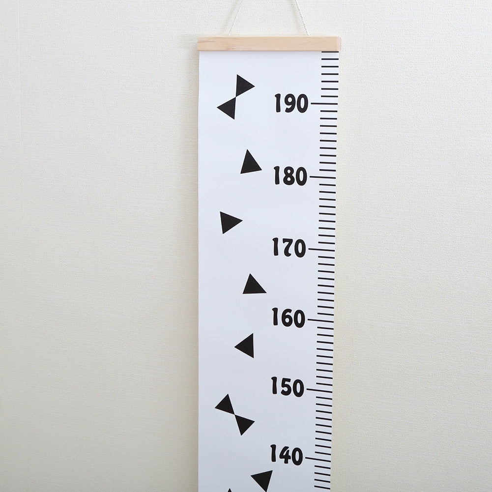 Hot Sale Simple Nordic Style Children Height Ruler Wall Hanging Type Height Measurement Home Decoration Wall Art Ornaments