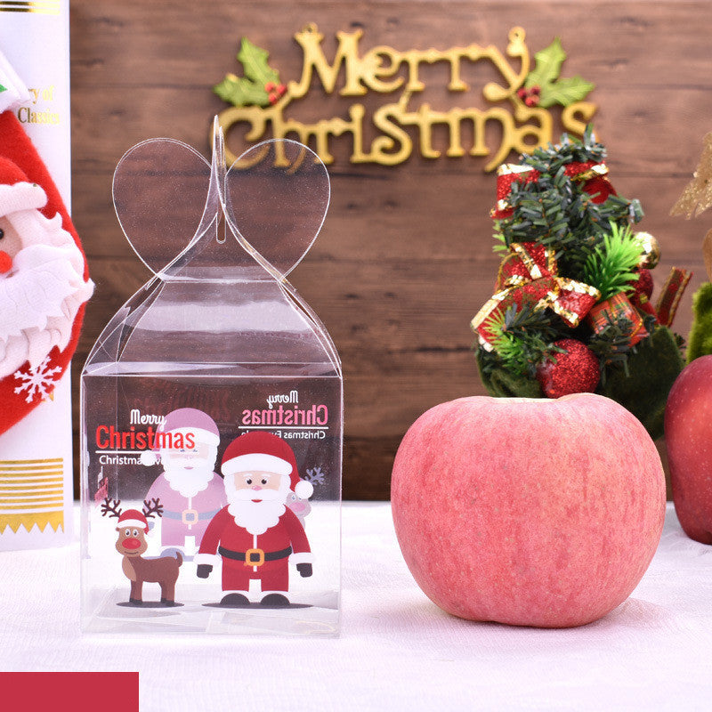 Christmas transparent fruit box