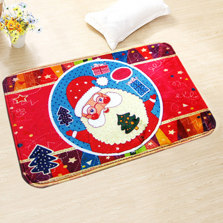 Flannel Christmas Decoration Mat