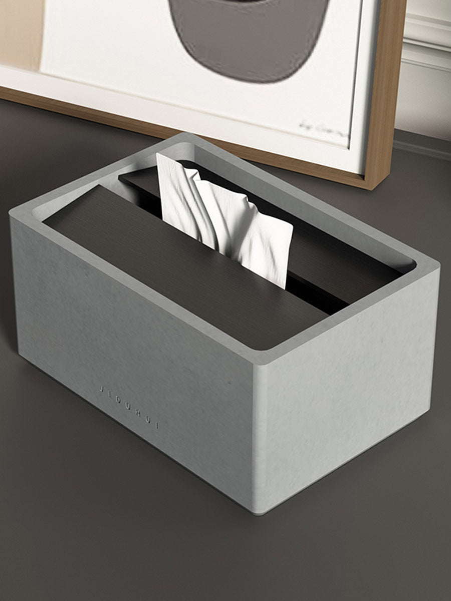 Nordic Instagram Style Creative Tissue Box Living Room Home Hotel Simple High-end Entry LUX Paper Extraction Box Decoration