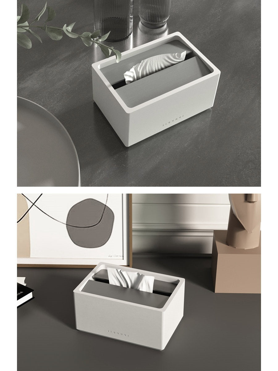 Nordic Instagram Style Creative Tissue Box Living Room Home Hotel Simple High-end Entry LUX Paper Extraction Box Decoration