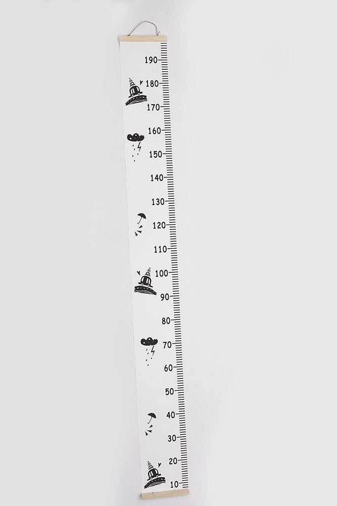 Hot Sale Simple Nordic Style Children Height Ruler Wall Hanging Type Height Measurement Home Decoration Wall Art Ornaments