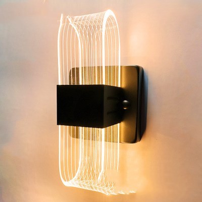 Modern simple LED wall lamp