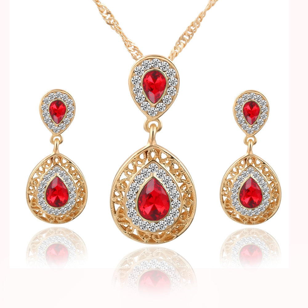 Earrings and Necklace Set Combination