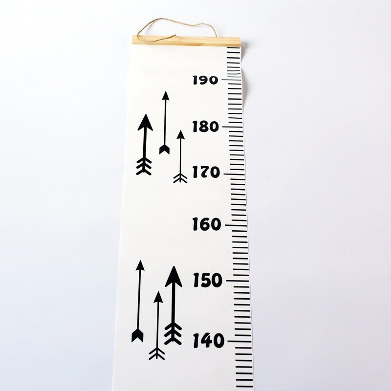 Hot Sale Simple Nordic Style Children Height Ruler Wall Hanging Type Height Measurement Home Decoration Wall Art Ornaments
