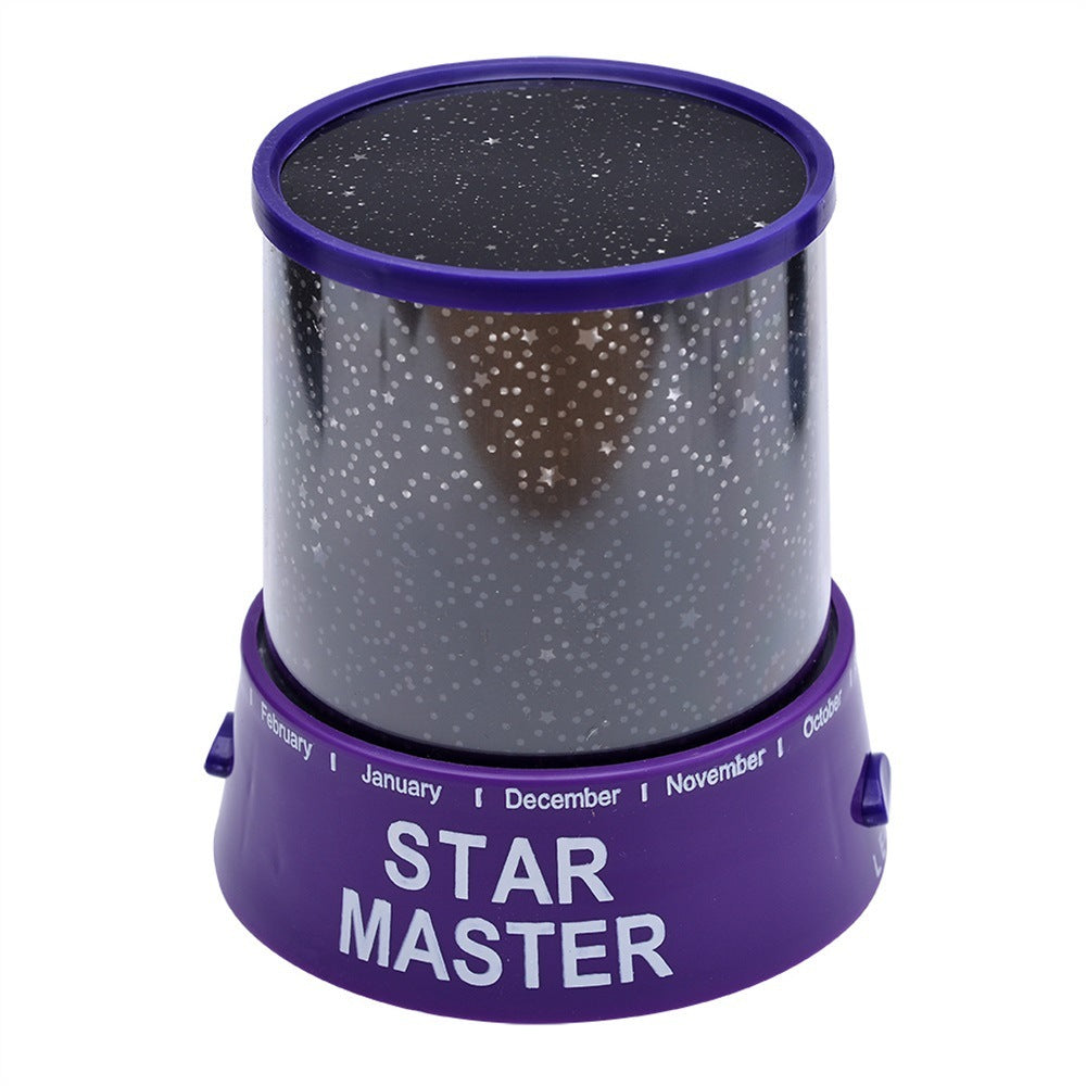 Round starry sky light night light