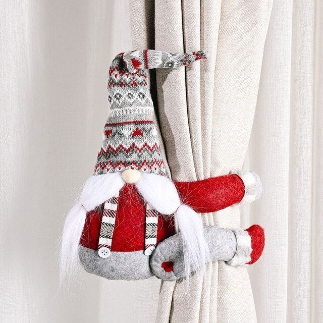 Christmas curtain buckle