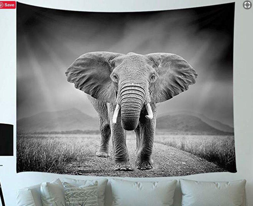 Elephant tapestry