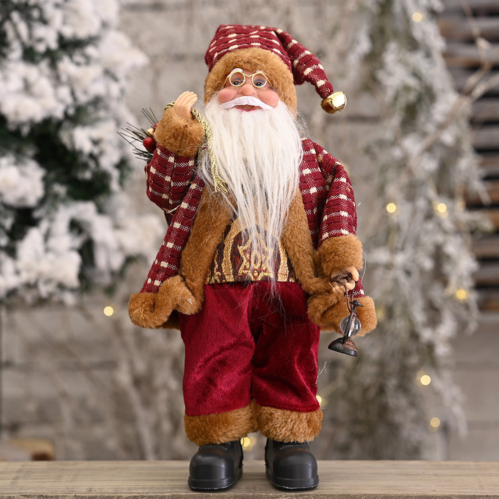 Standing Santa Claus doll