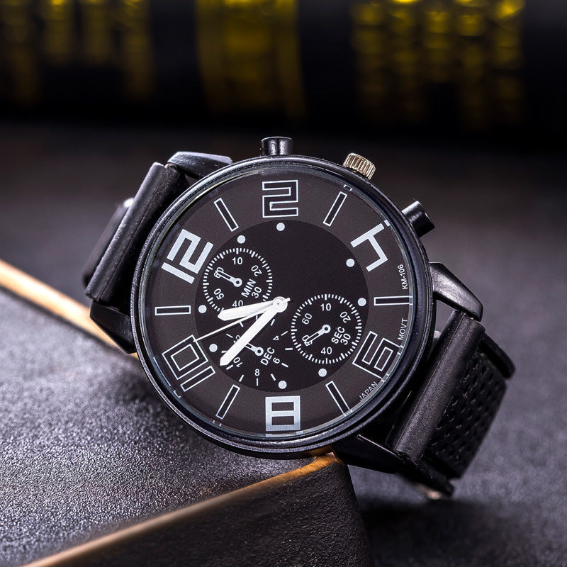 Business quartz watch simple atmospheric watch