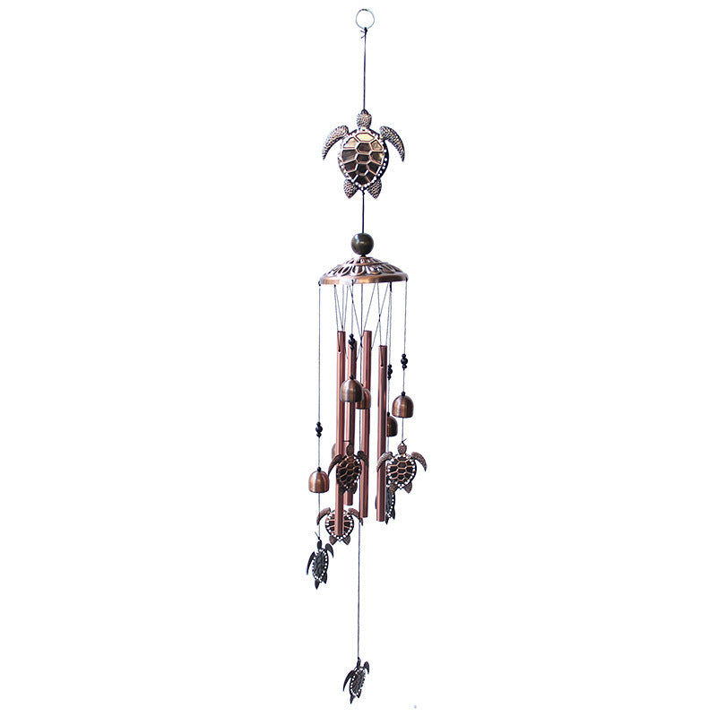 Retro Metal Turtle Iron Wind Chimes