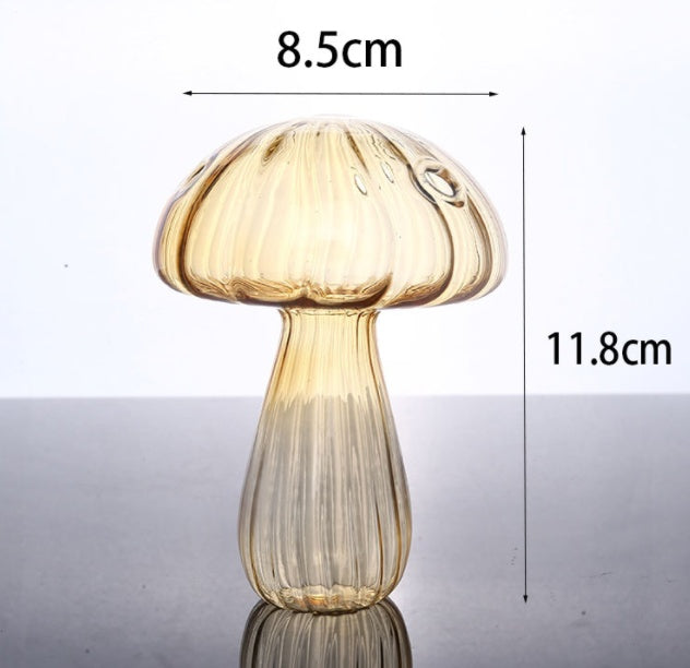 Mushroom Aromatherapy Bottle Tabletop Hydroponic Planter