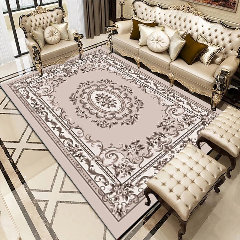 Modern Living Room Rug Sofa Coffee Table Cushion