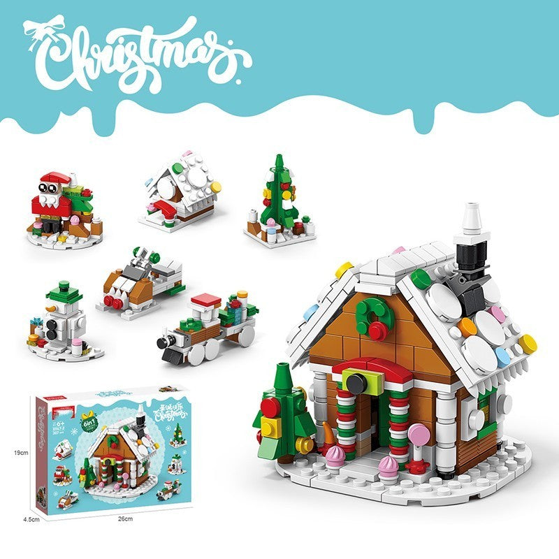 Christmas Gift Boy Building Block Assembly Toys