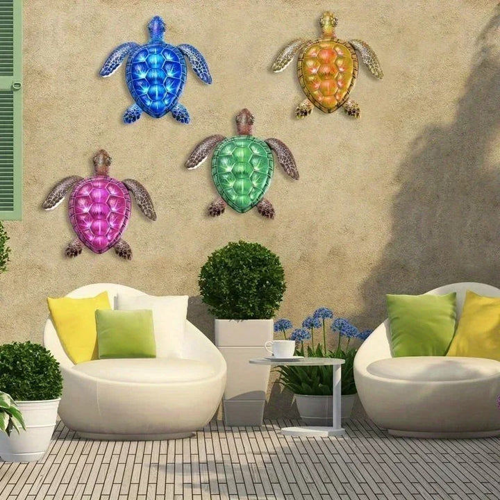 Iron Turtle Wall Hanging Home Decoration Crafts