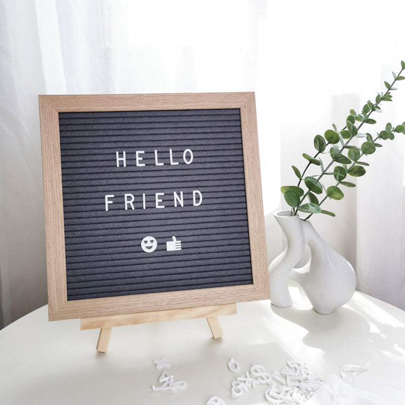 Felt Letter Message Board Props Home Decoration