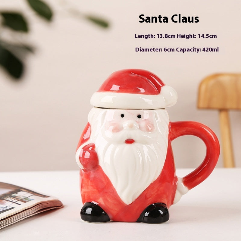 Creative Christmas Gift Ceramic Water Cup