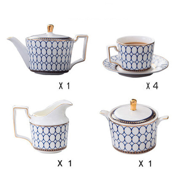 New European Coffee Tea Set Simple