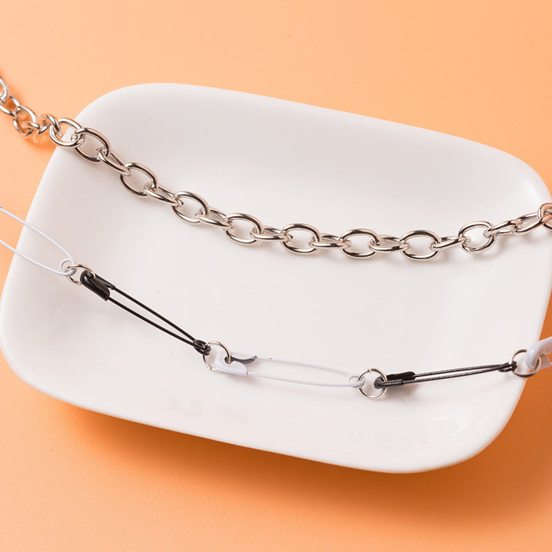 Simple And Simple Double-layer Metal Chain Necklace