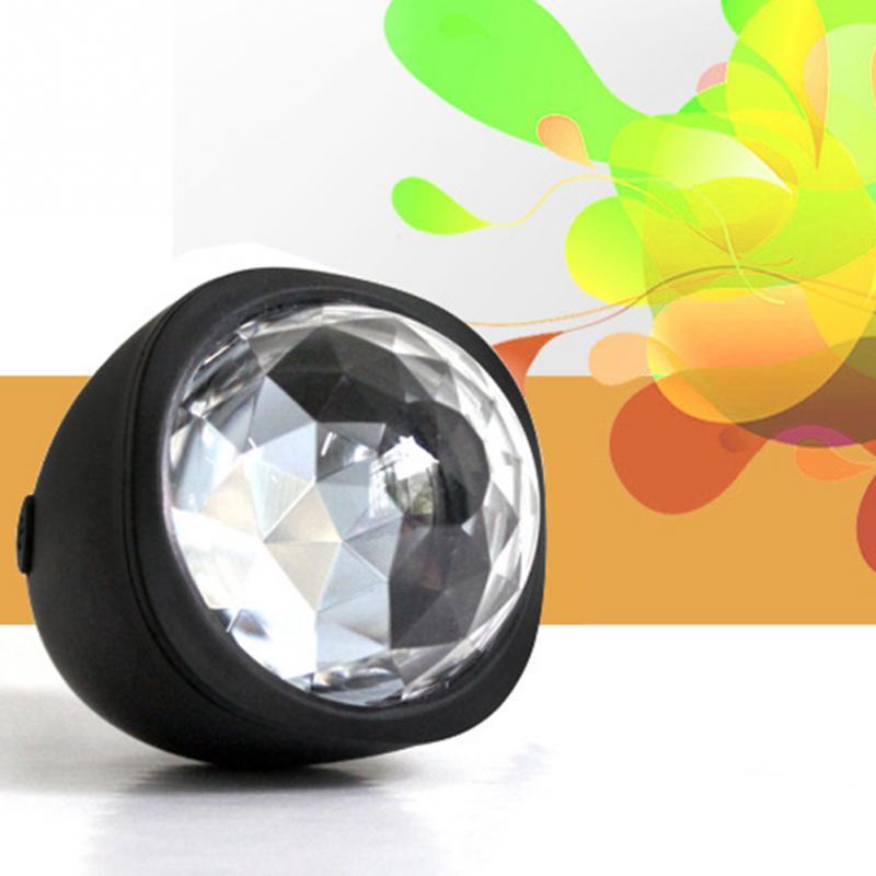 led crystal magic ball light