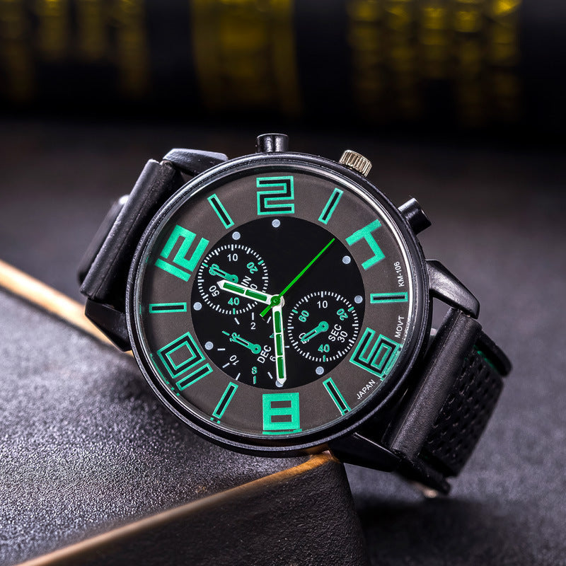 Business quartz watch simple atmospheric watch