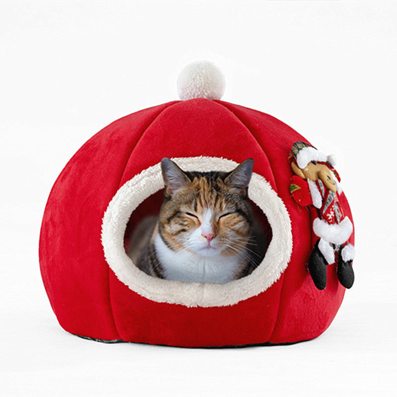 Tent Christmas pumpkin doghouse
