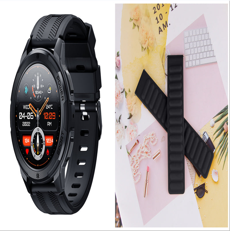 Smart Bracelet Bluetooth Calling 143-inch Amoled Screen Oxygen Language Assistant Multi-sport Mode