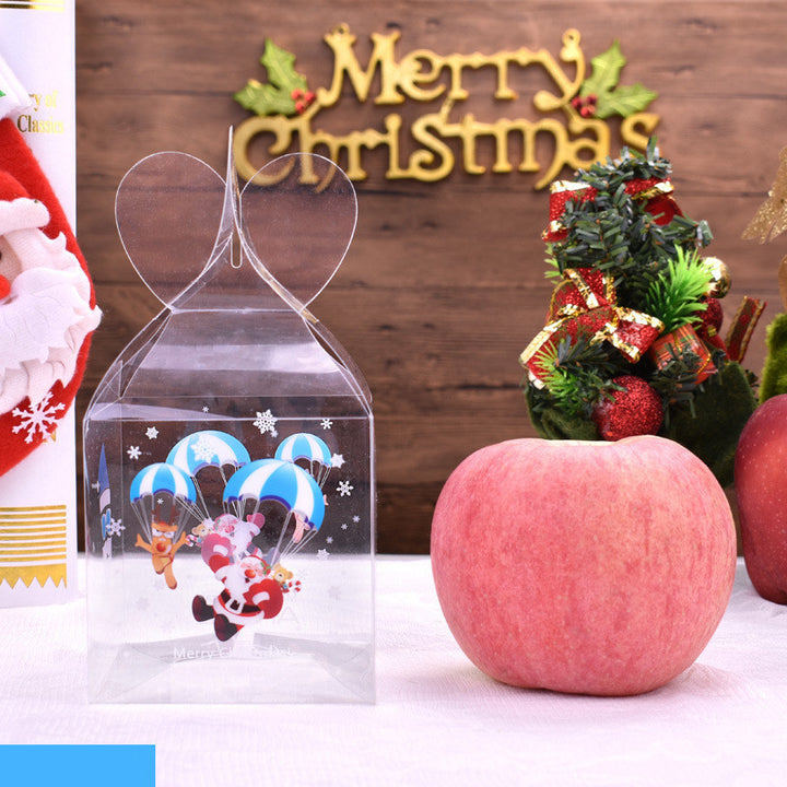 Christmas transparent fruit box